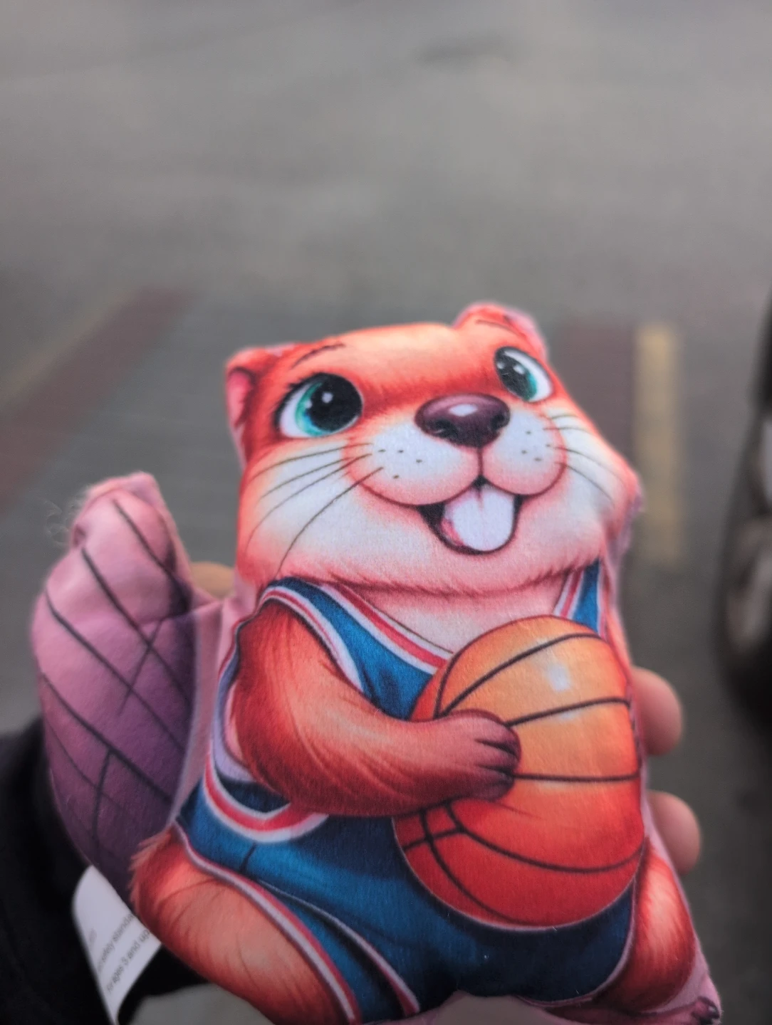 Basketball Beaver Plush Toy - photo 2