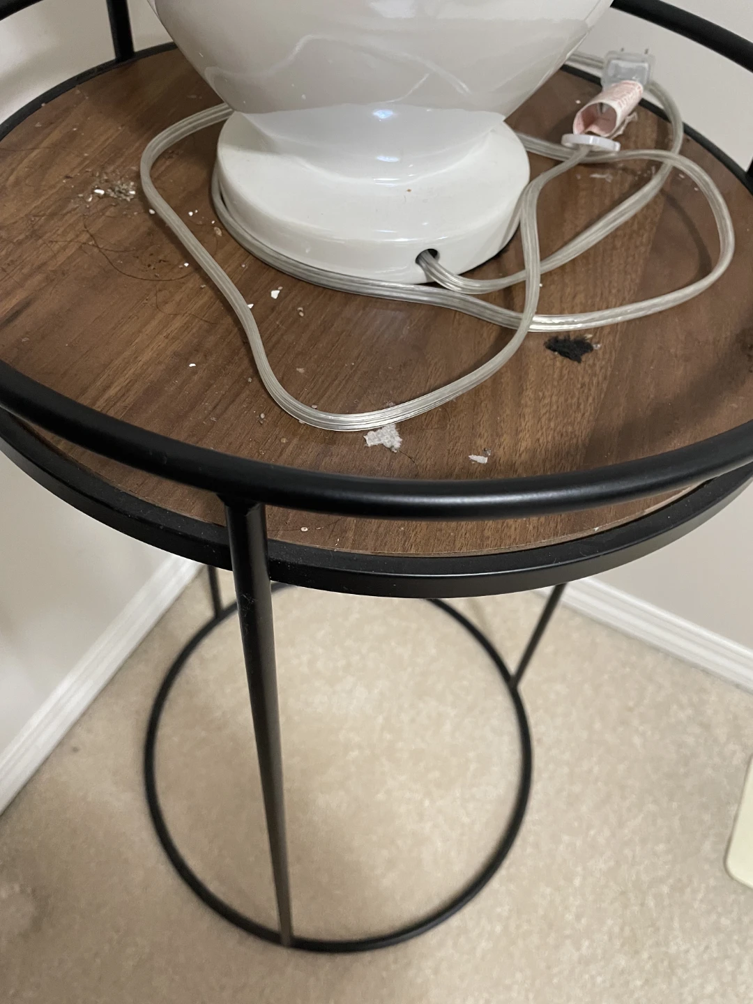 Modern Round Side Table - photo 2