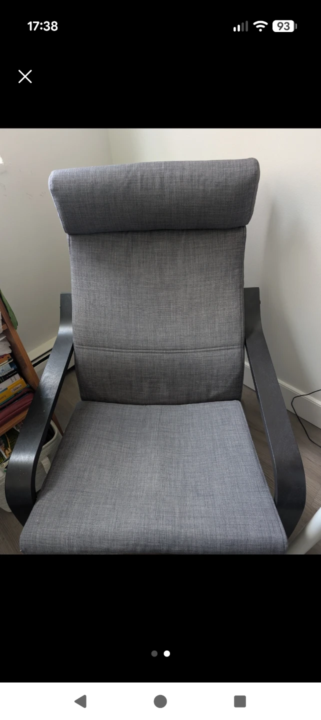 IKEA Poang Armchair - Grey