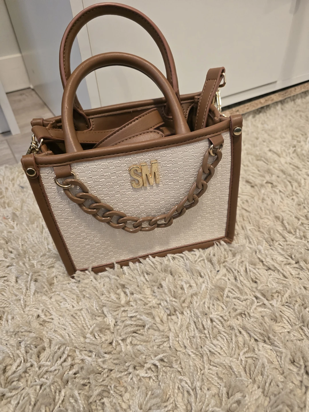 Steve Madden Monogram Mini Tote Bag - photo 2