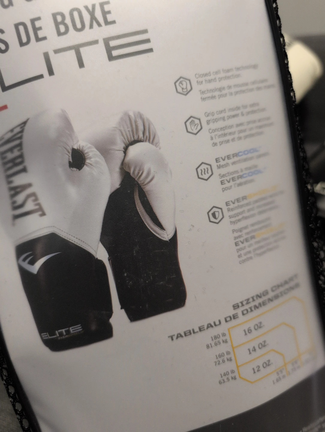 Everlast Elite Boxing Gloves - photo 3