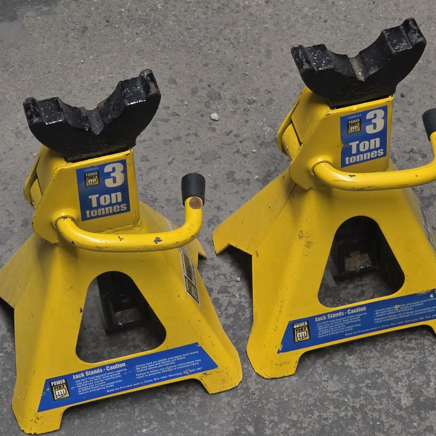 Power Fist 3-Ton Jack Stands - photo 3