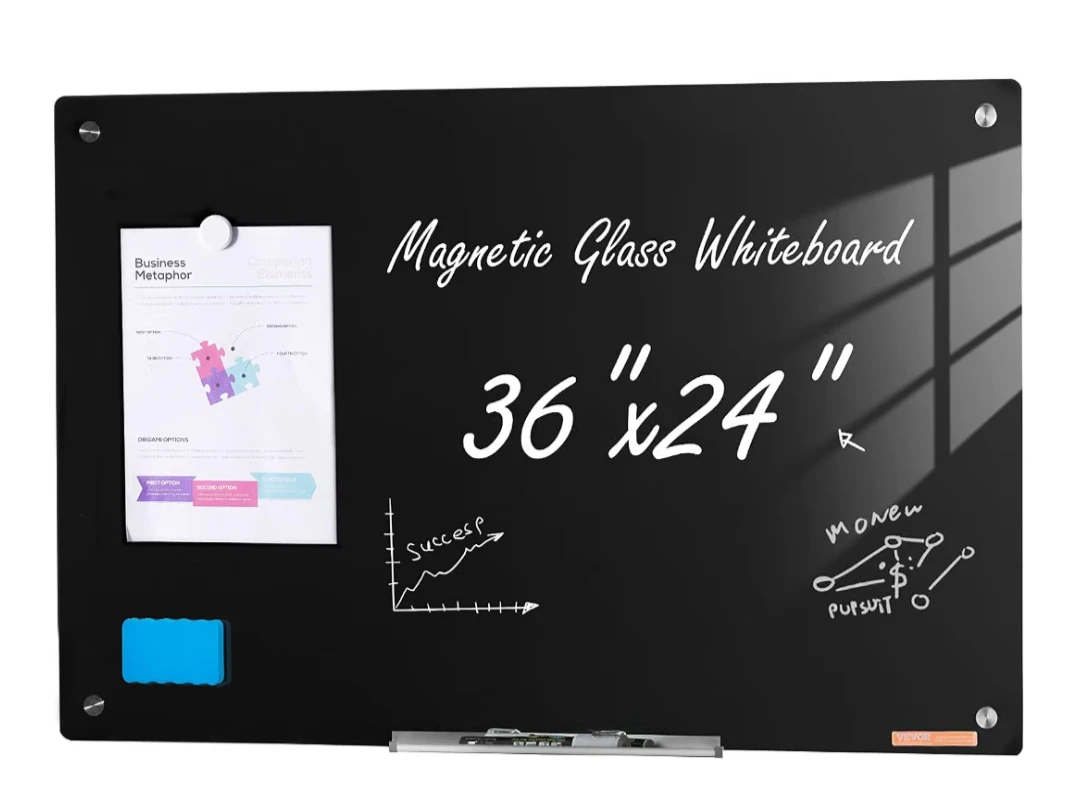 VEVOR Magnetic Glass Whiteboard Dry Erase Glass Whiteboard - photo 2