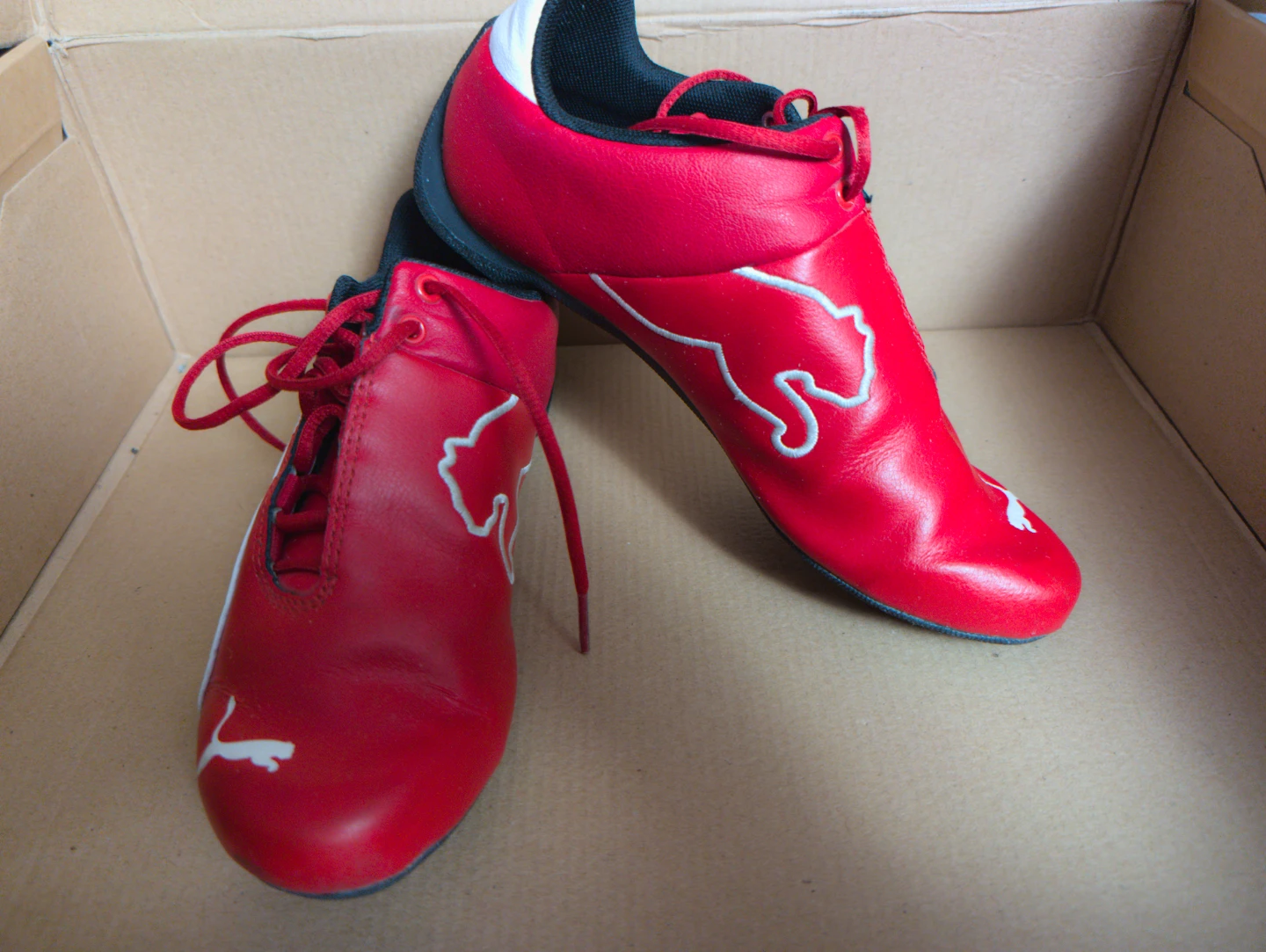 Puma Ferrari Shoes Red