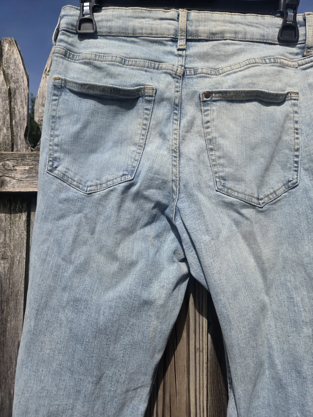 H&M Light Wash Skinny Fit Jeans - photo 4