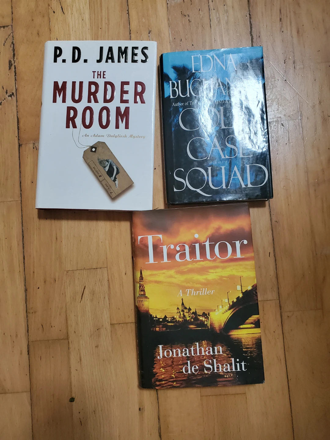Set of 3 Mystery and Thriller Novels
