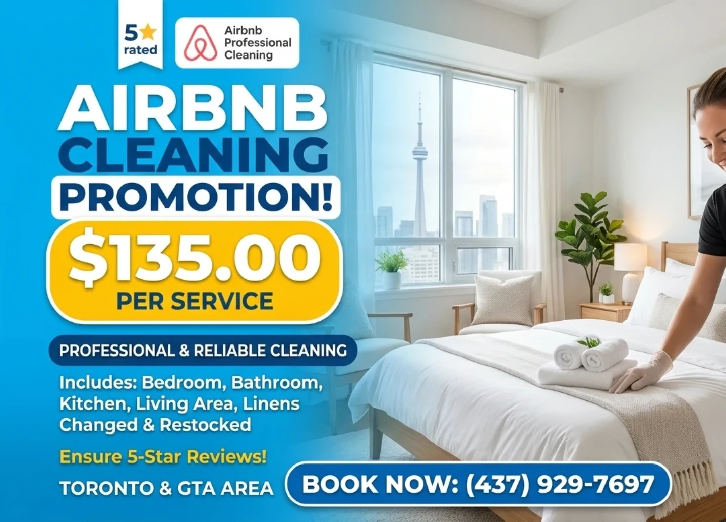 Airbnb cleaning Services