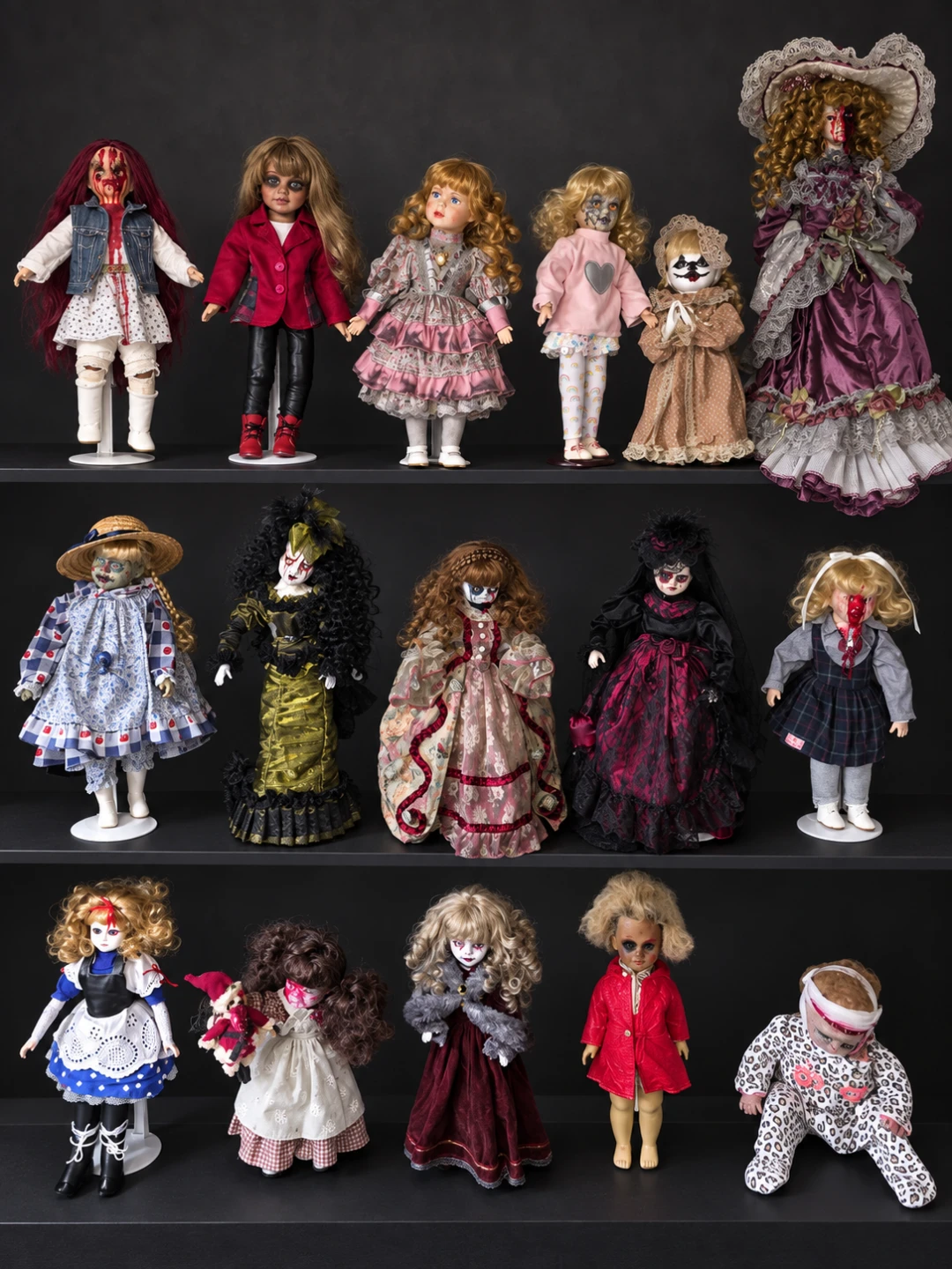 OOAK CUSTOM HANDCRAFTED CREEPY DOLLS - photo 5