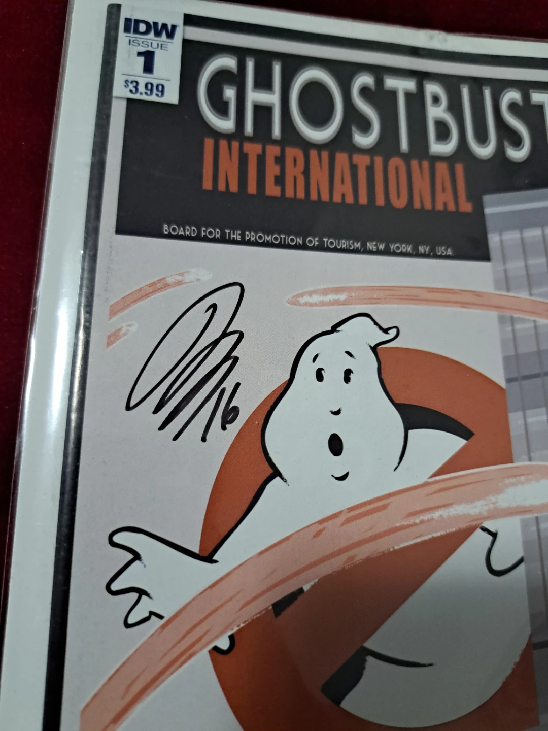 Ghostbusters International Issue 1 Signed Comic - photo 2