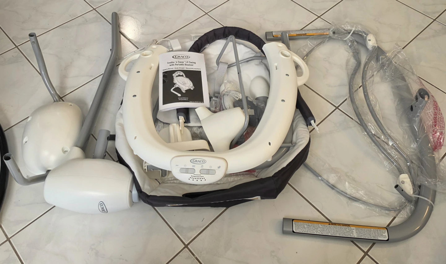 Graco Soothe 'n Sway LX Swing with Portable Bouncer - photo 3