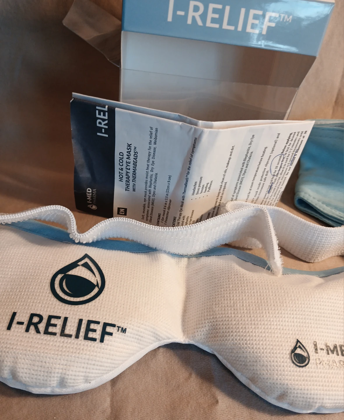 I-RELIEF Hot & Cold Therapy Eye Mask