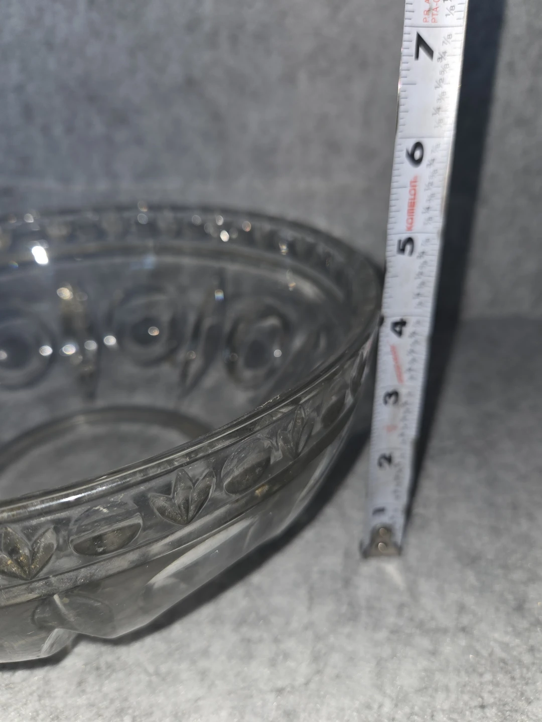 Clear Glass Serving Bowl - photo 5