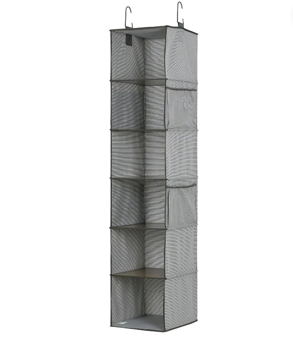 Hanging Closet Organizer Grey