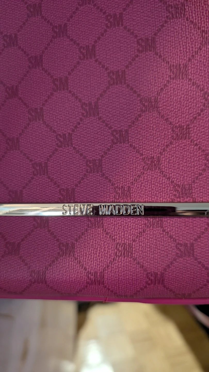 Steve Madden Pink Duffle Bag