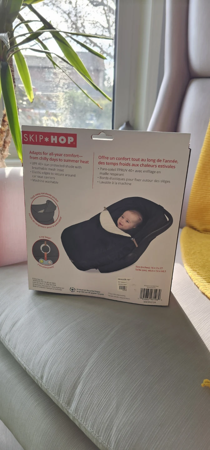 Skip Hop All Seasons Car Seat Cover (New in box)