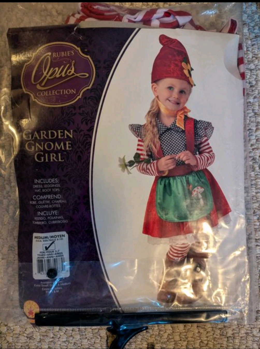 Rubie's Garden Gnome Girl Costume Medium