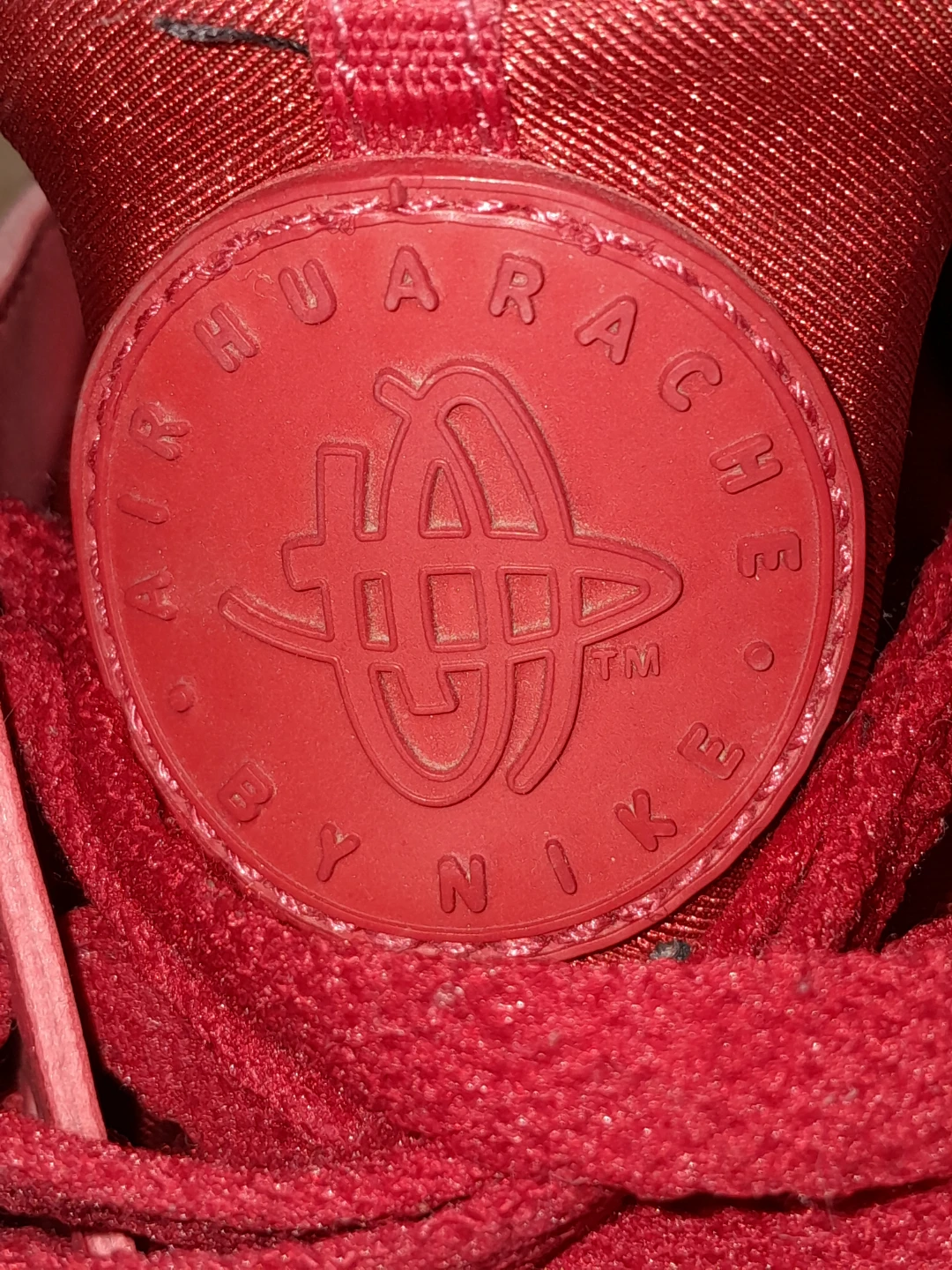 Nike Air Huarache Red Runners - photo 5
