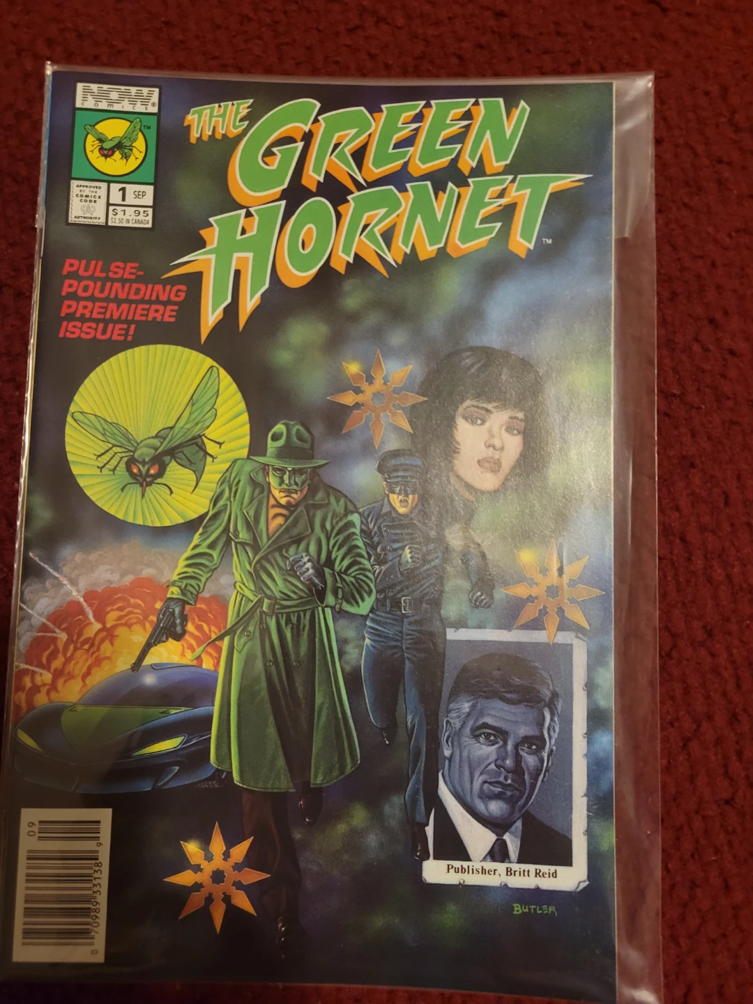 The Green Hornet #1 Comic Book (NOW Comics)