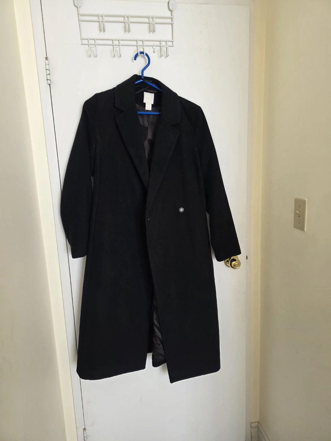 H&M Black Long Coat