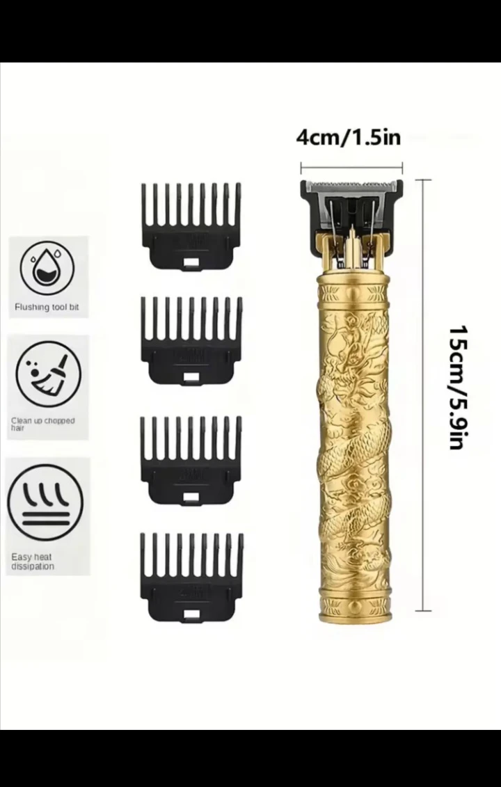 Dragon Pattern Hair Trimmer - photo 2