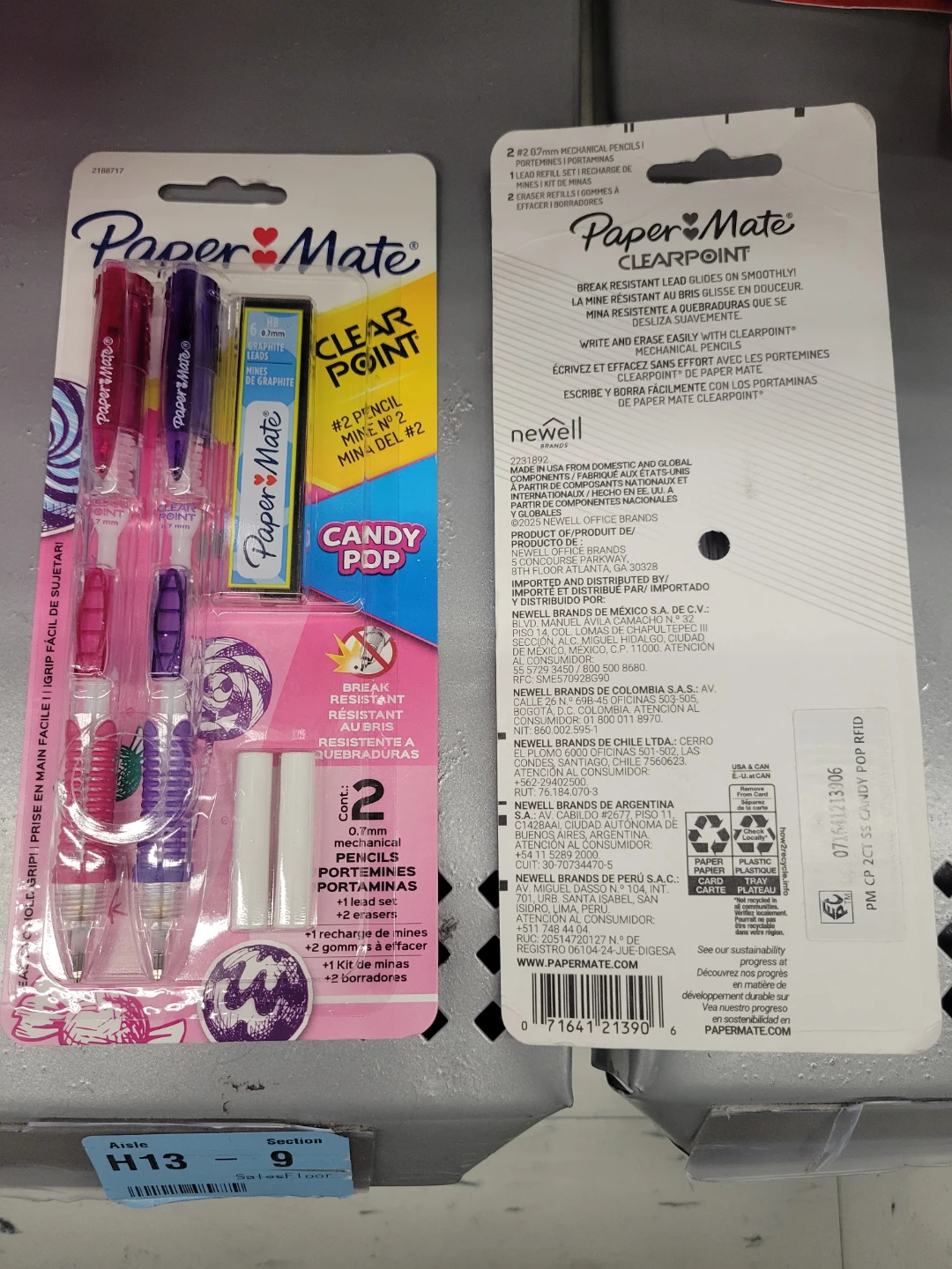 Paper Mate Clearpoint Mechanical Pencils Candy Pop