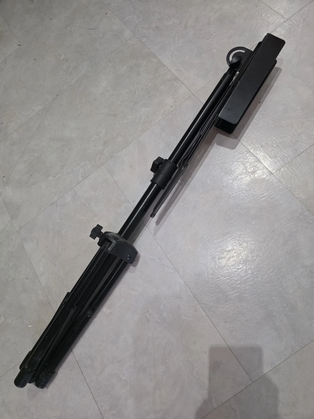 Collapsible Black Music Stand