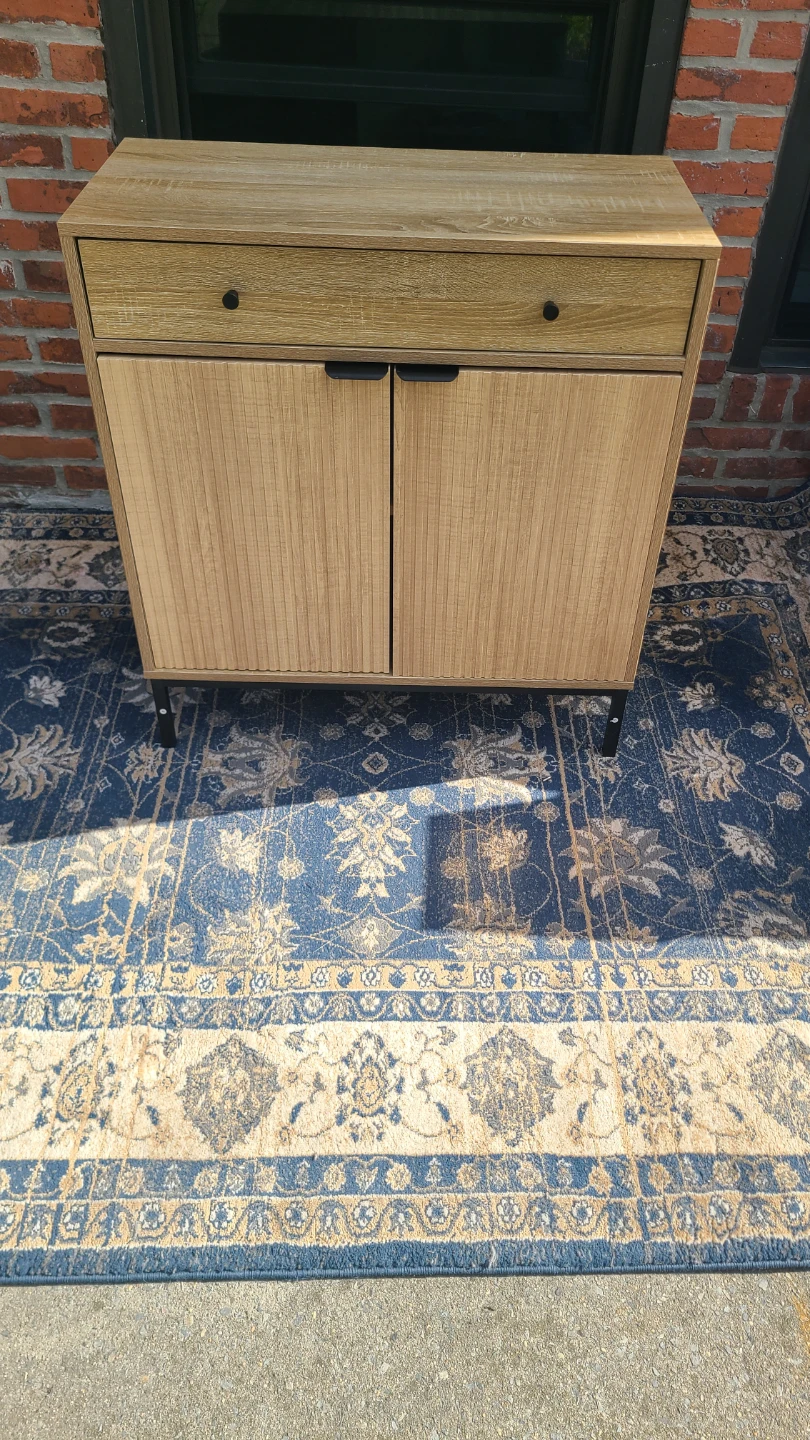 Modern Light Wood Storage Cabinet - photo 2