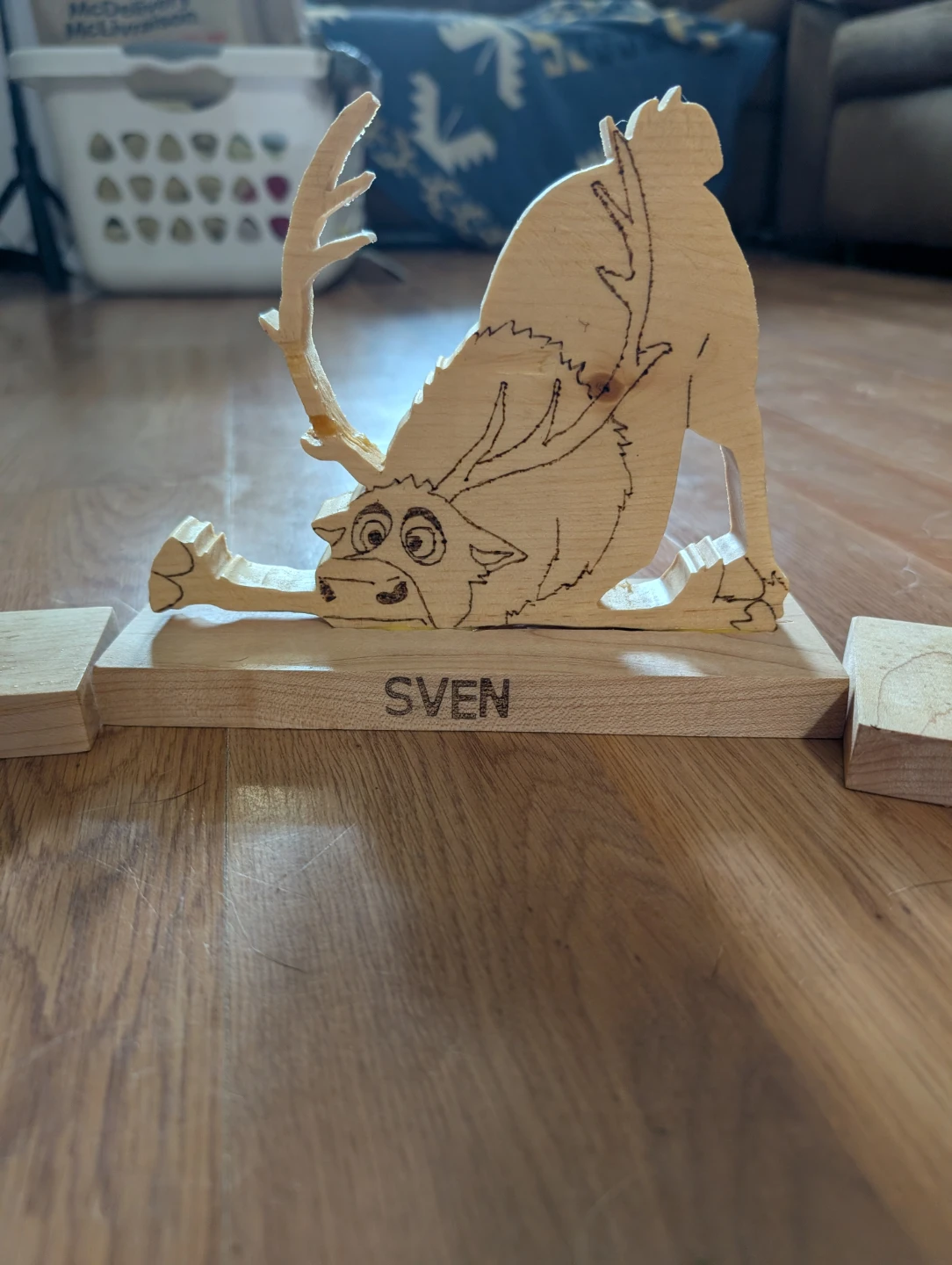 ❄️ Handmade Frozen Wooden Character Set ❄️ - photo 4