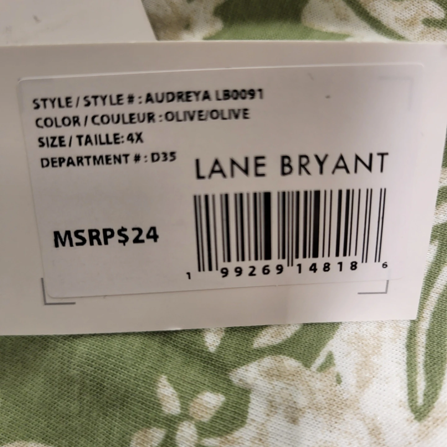 Plus Size Lane Bryant Audreya Printed Top - photo 4