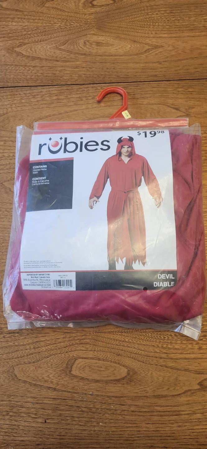 Brand New Mens Rubies Devil Costume Large