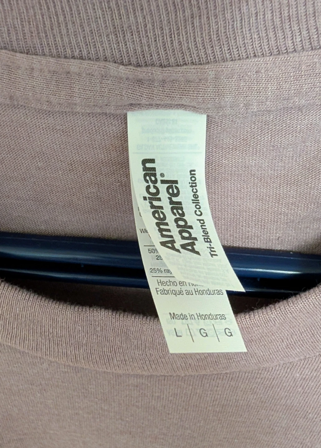 American Apparel Tri-Blend T-Shirt - Men's Large - photo 3