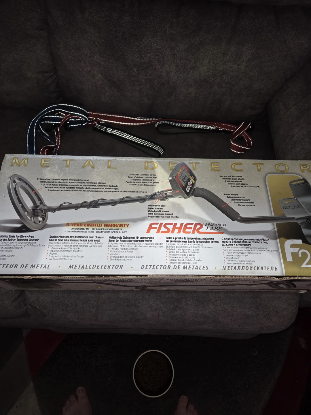 Fisher F22 Metal Detector