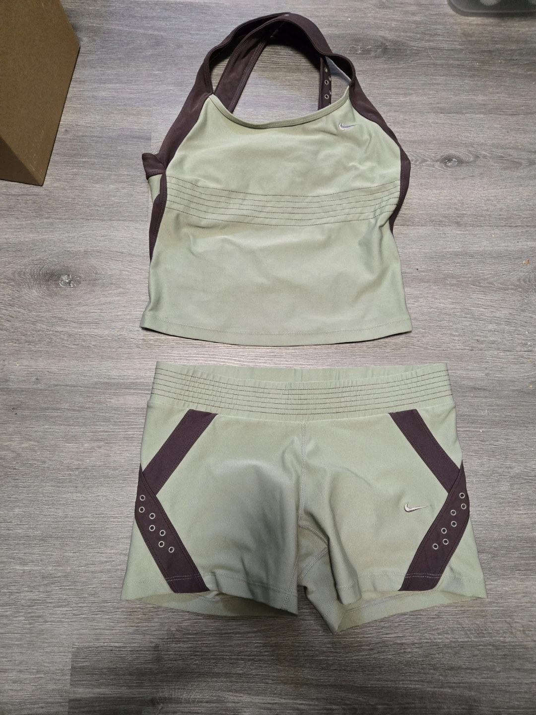 NIKE * DRI-FIT * LADIES * Tank Top & Boy Shorts * Size Large
