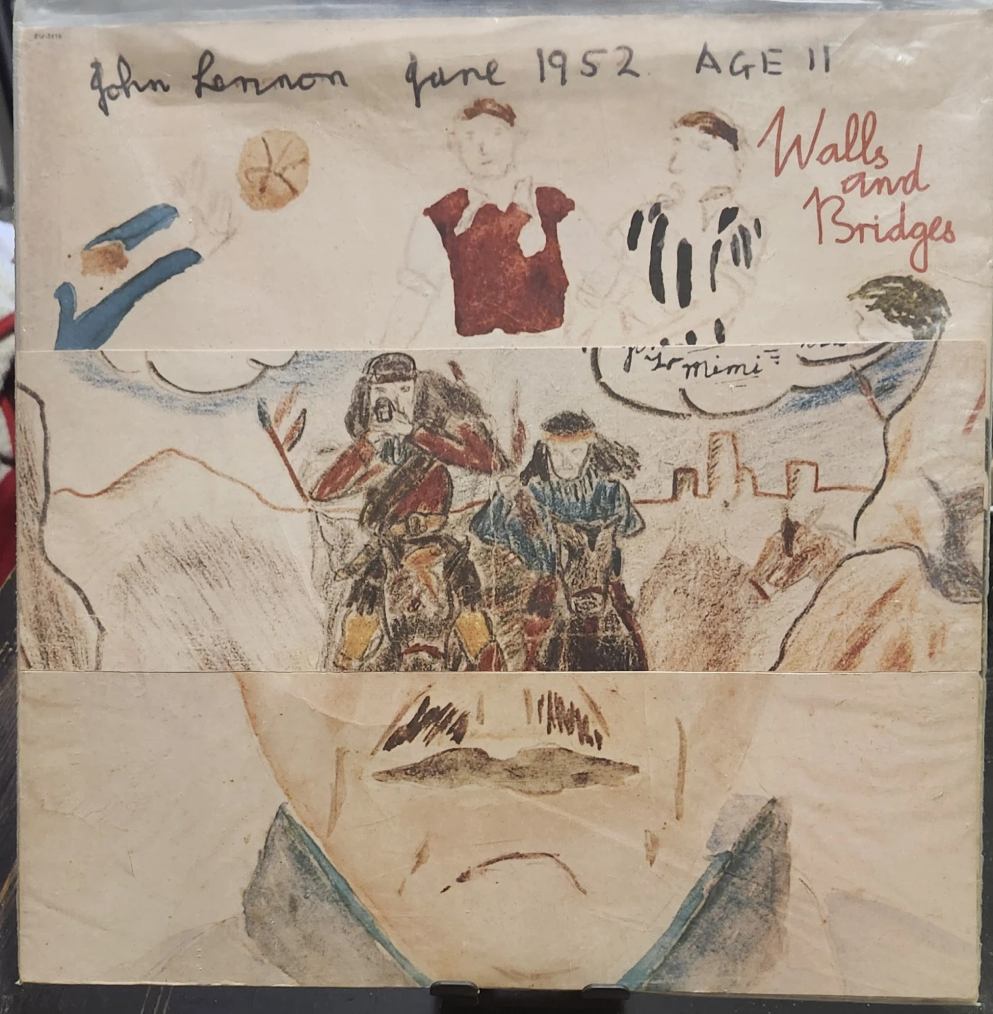 Set of 4 John Lennon Vinyl Records