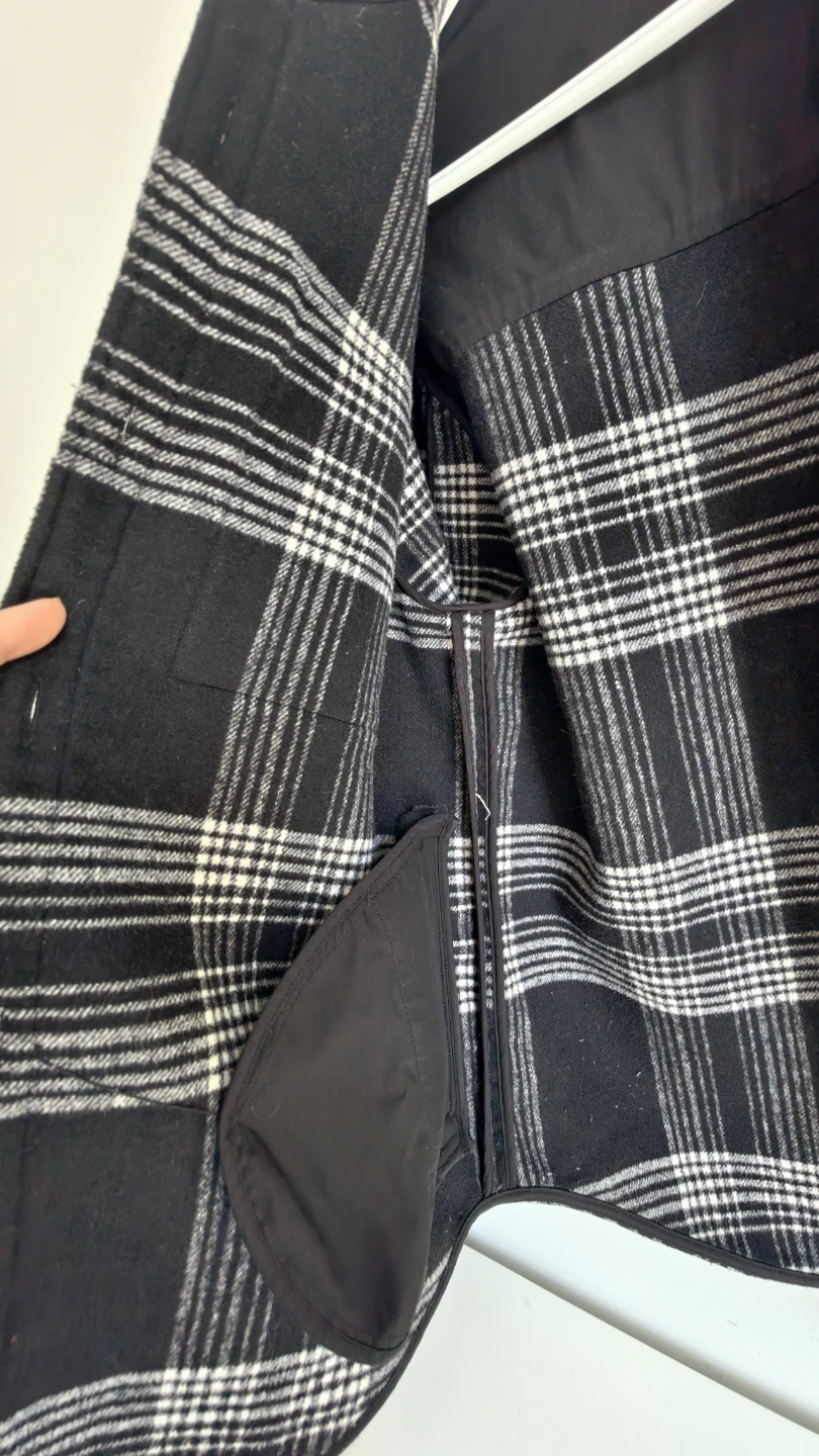 Reformation Plaid Shirt Jacket