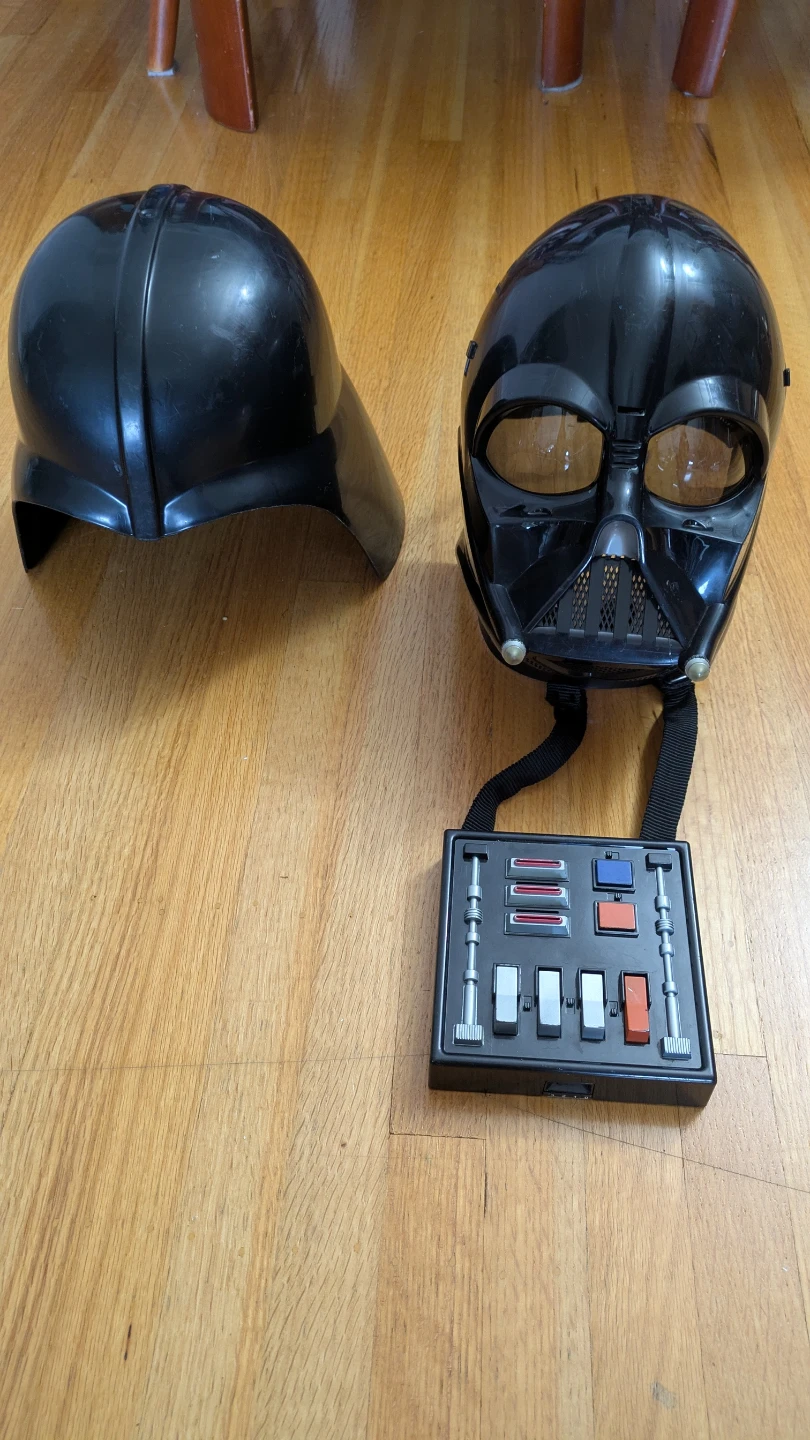 Darth Vader Costume Helmet and Chest Control Panel - photo 2