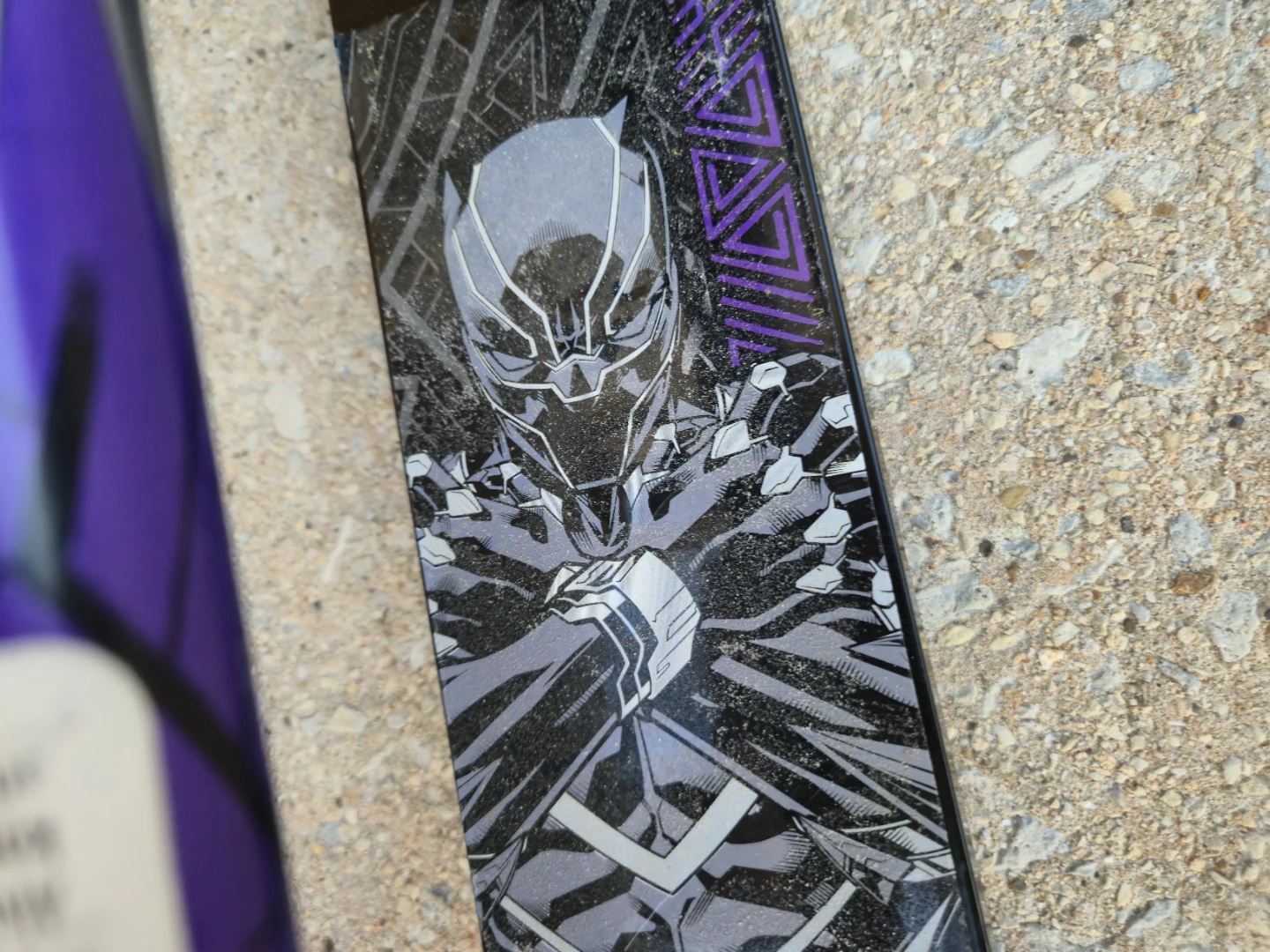 🛴 HUFFY MARVEL BLACK PANTHER FOLDING SCOOTER - photo 2