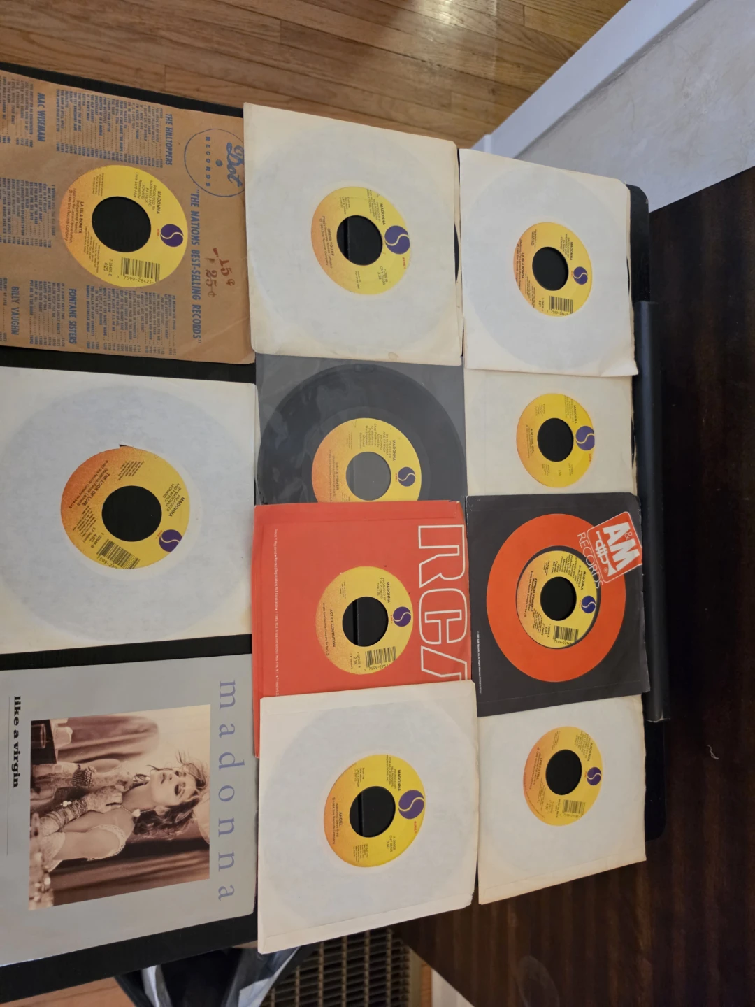 100+ Classic Rock & Pop 45 RPM Records – VG to NM - photo 2