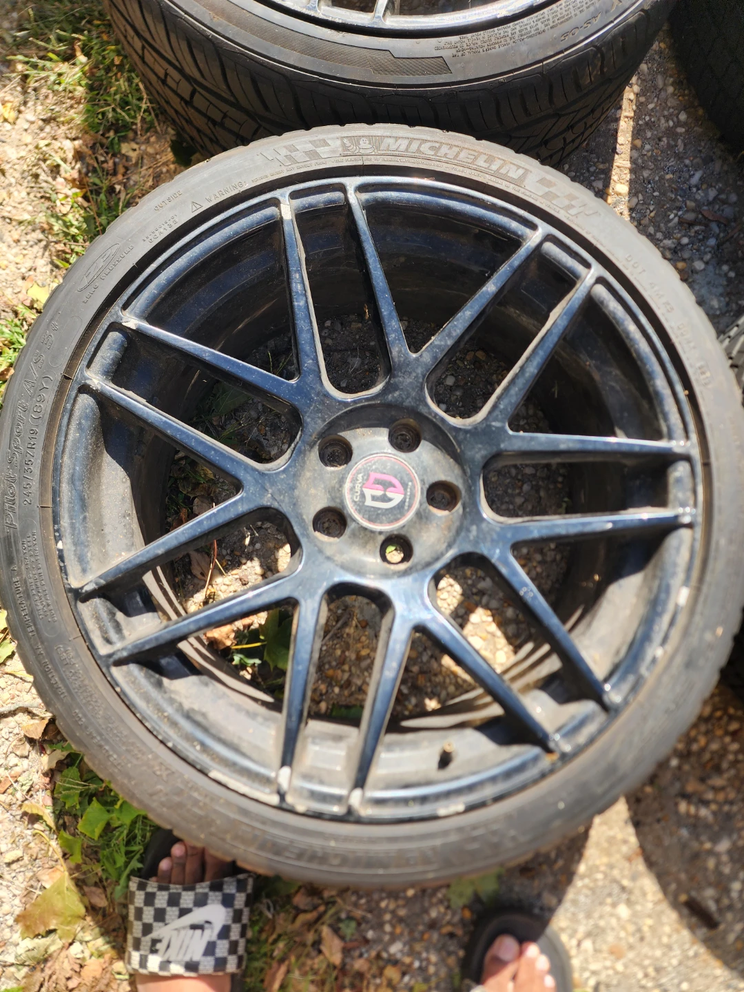Set of 4 Curva c300  Concept 5x114.3mm 19-inch Wheels +tires - photo 3