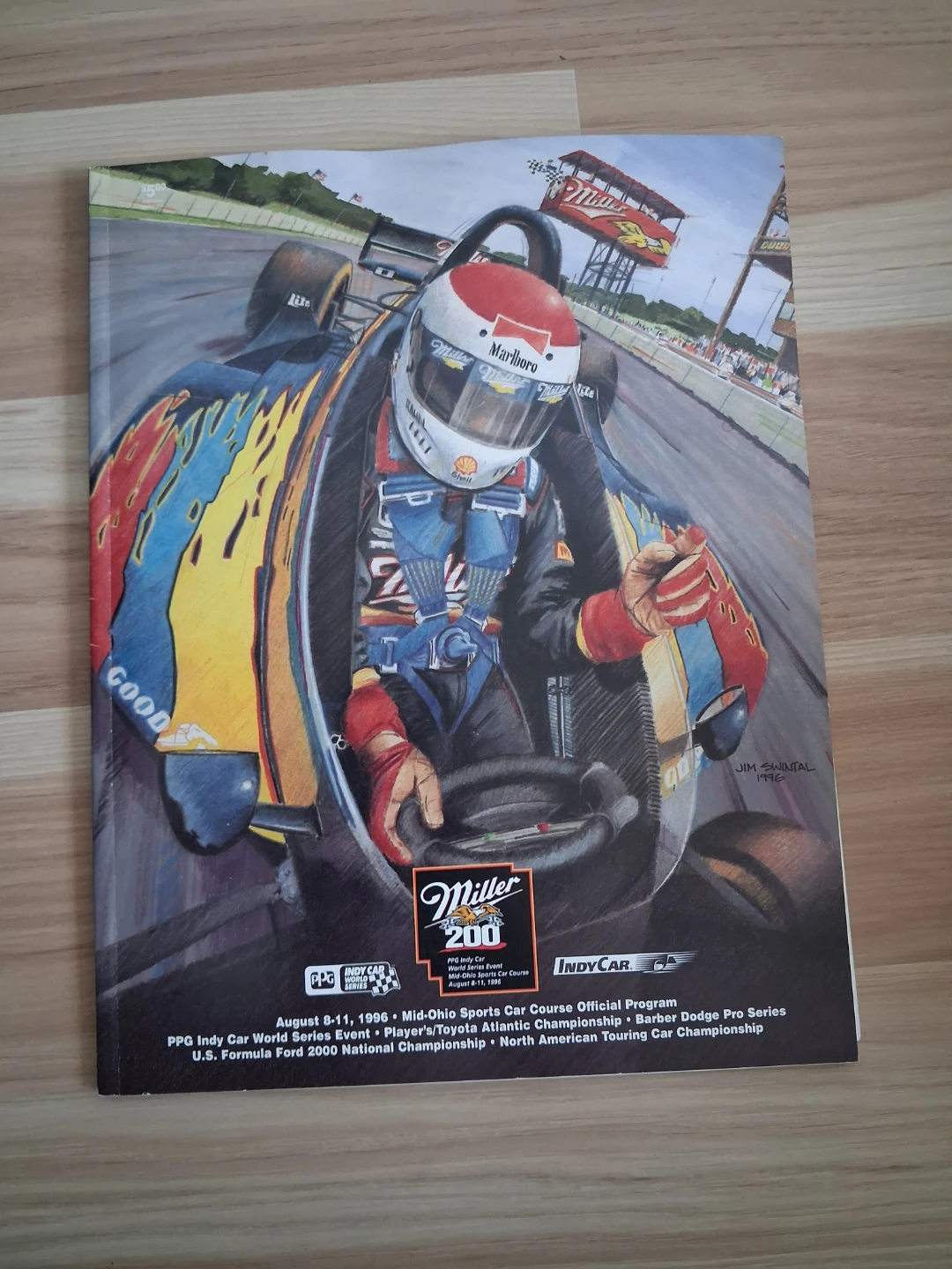 Vintage Auto Racing Programs and Formula One Pin
