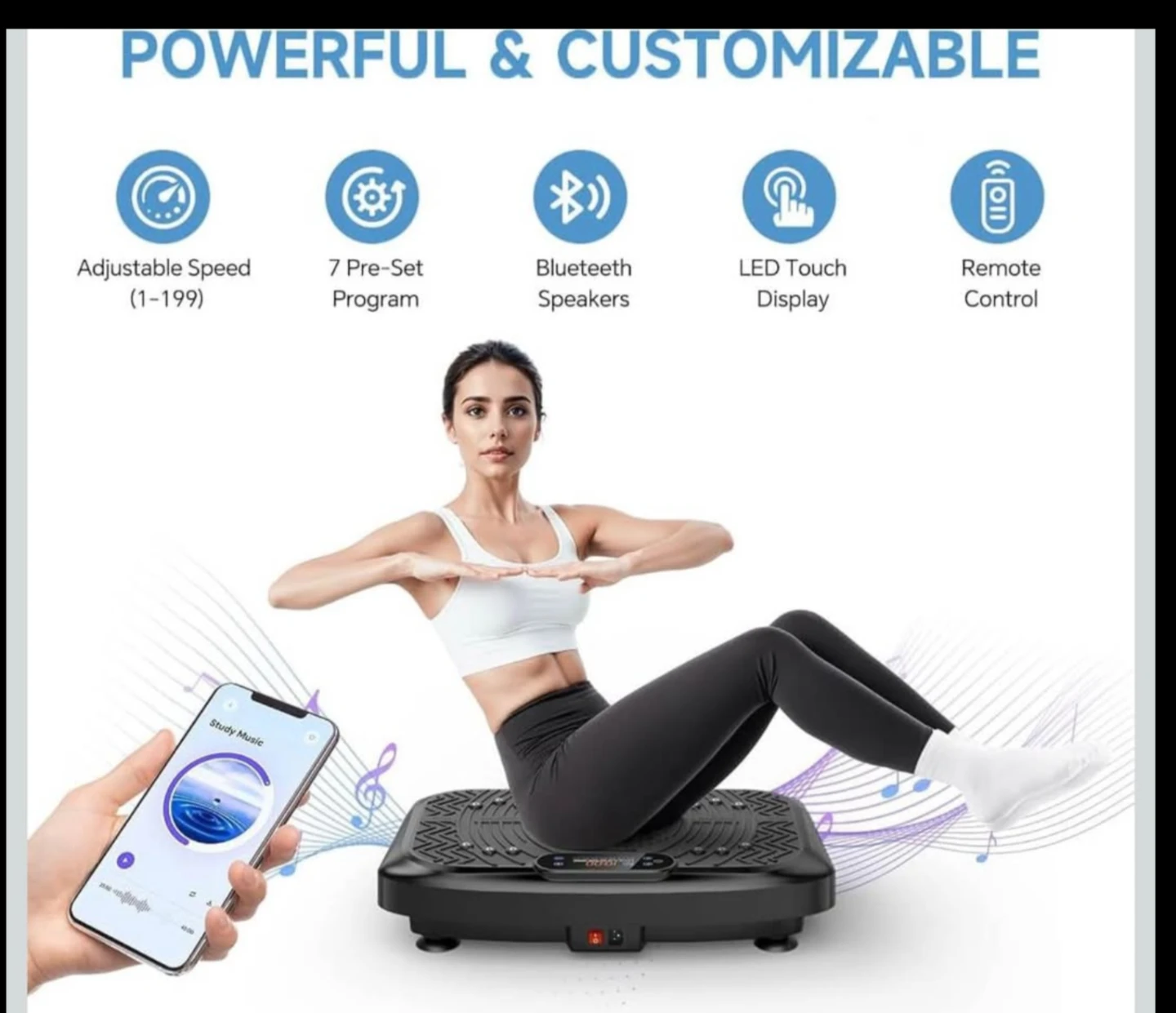 Taevno Vibration Plate Exercise Machine(Brand New) - photo 3