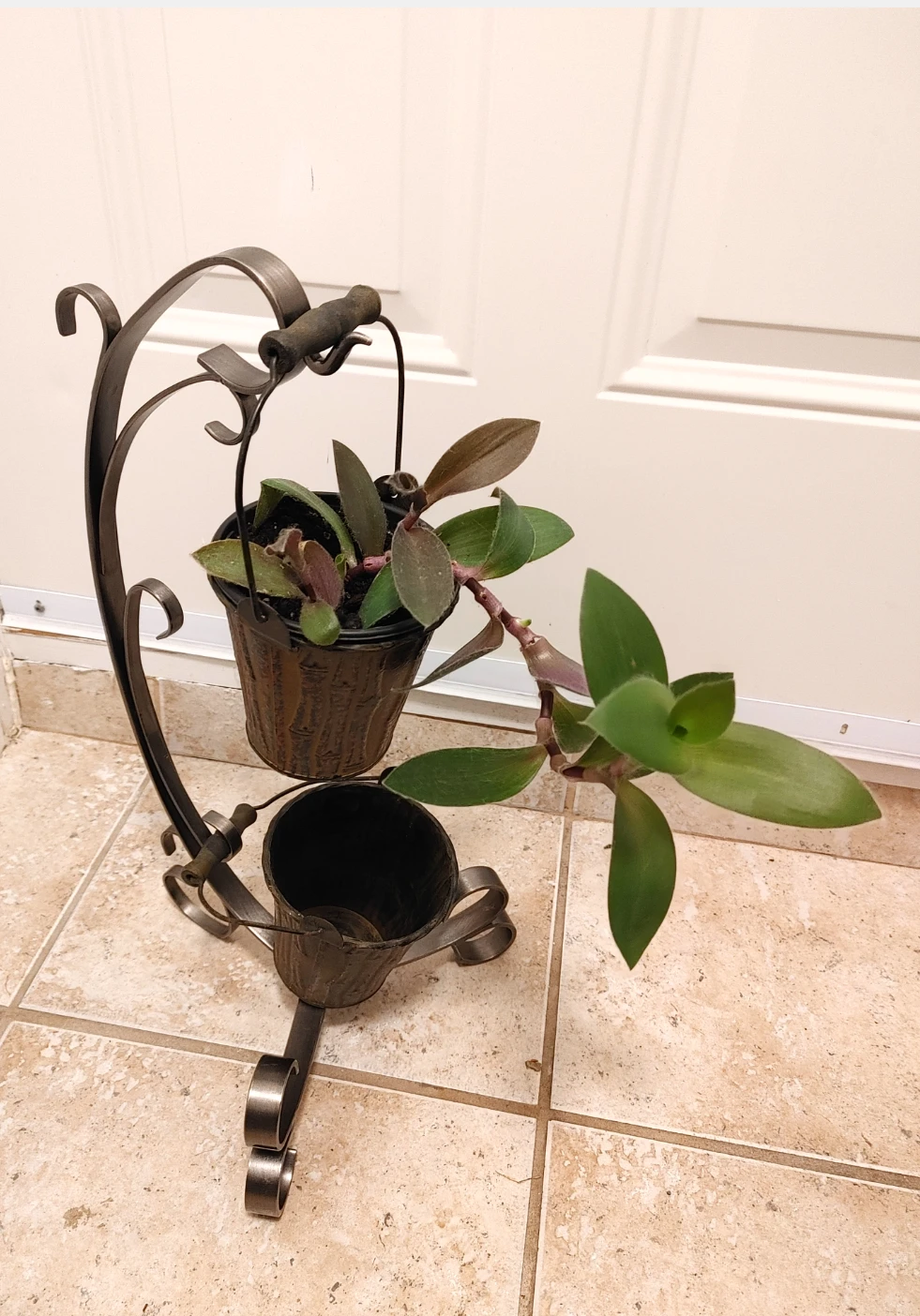 Double Hanging Plant Stand - photo 2