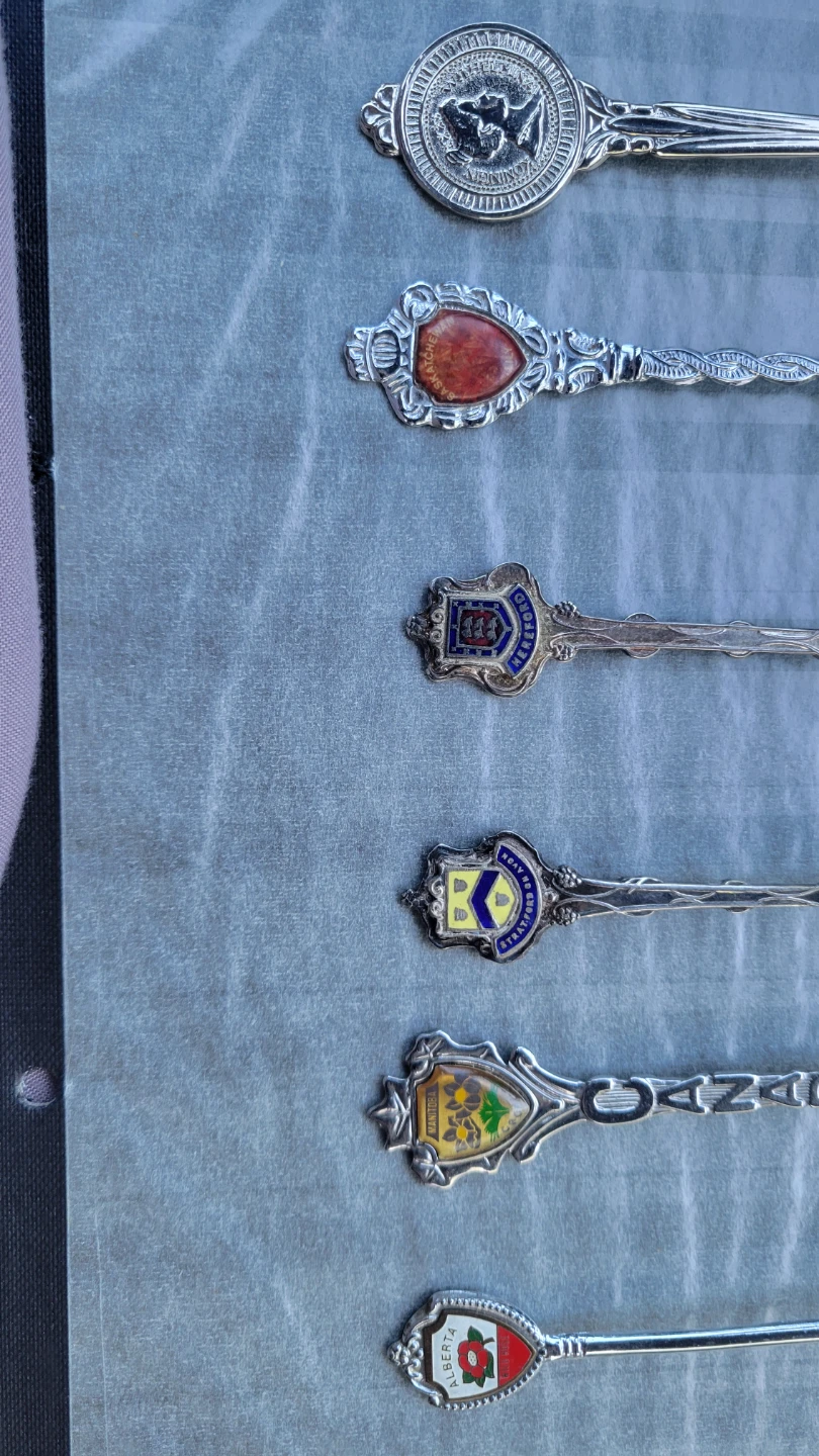Collection of 6 Vintage Souvenir Collector Spoons - photo 3