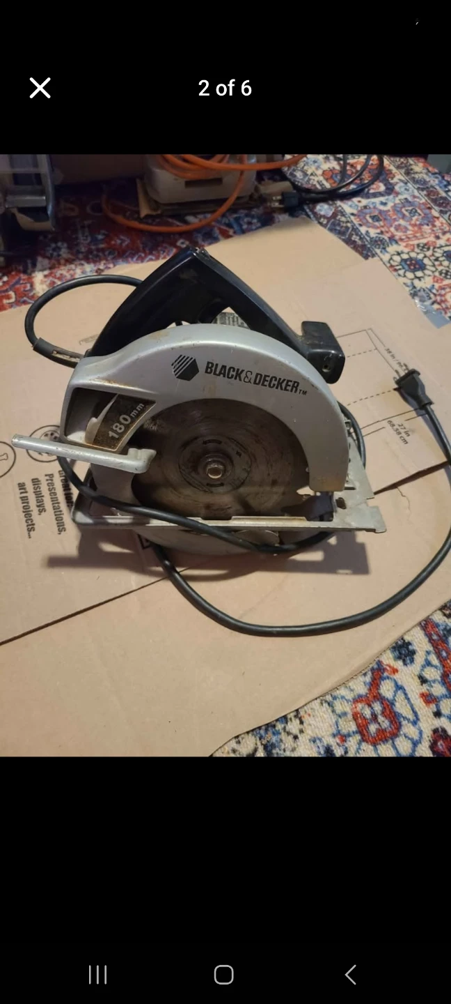 Black & Decker 5738 Type 7 Circular Saw