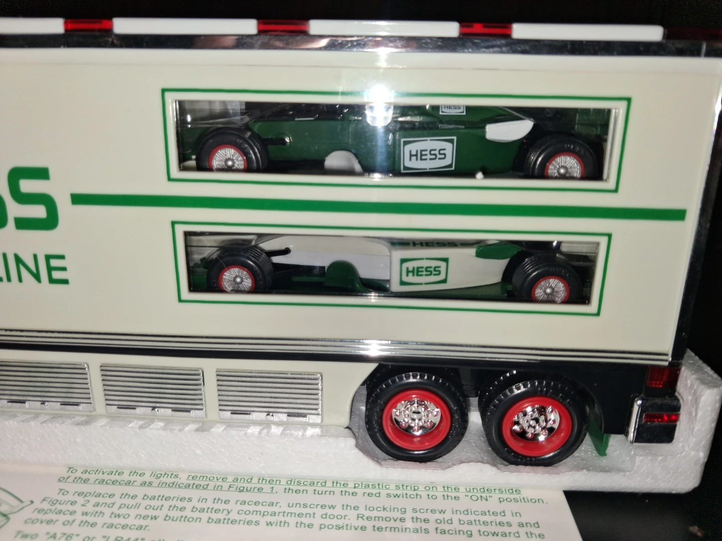 2003 Hess Toy Truck and Racecars - photo 4