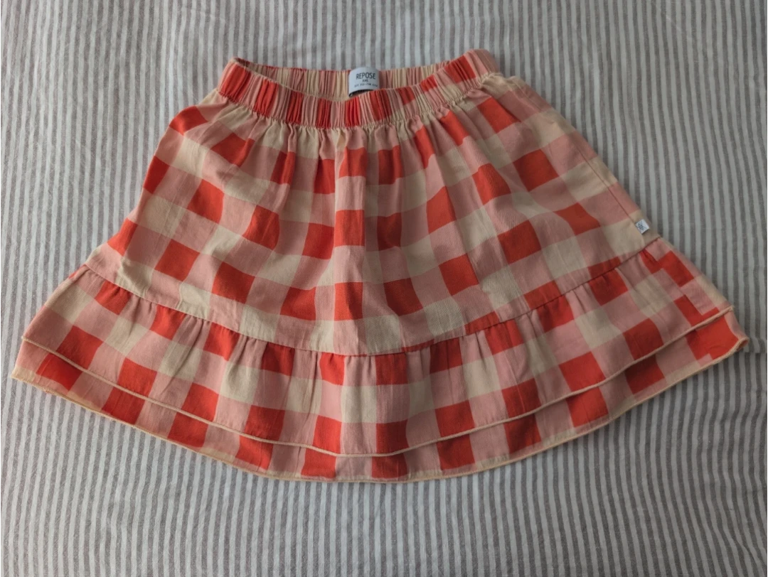 Repose AMS Gingham Skirt