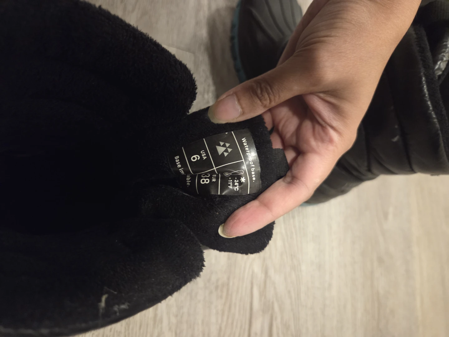 Cougar Black Winter Boots Size 6 - photo 3