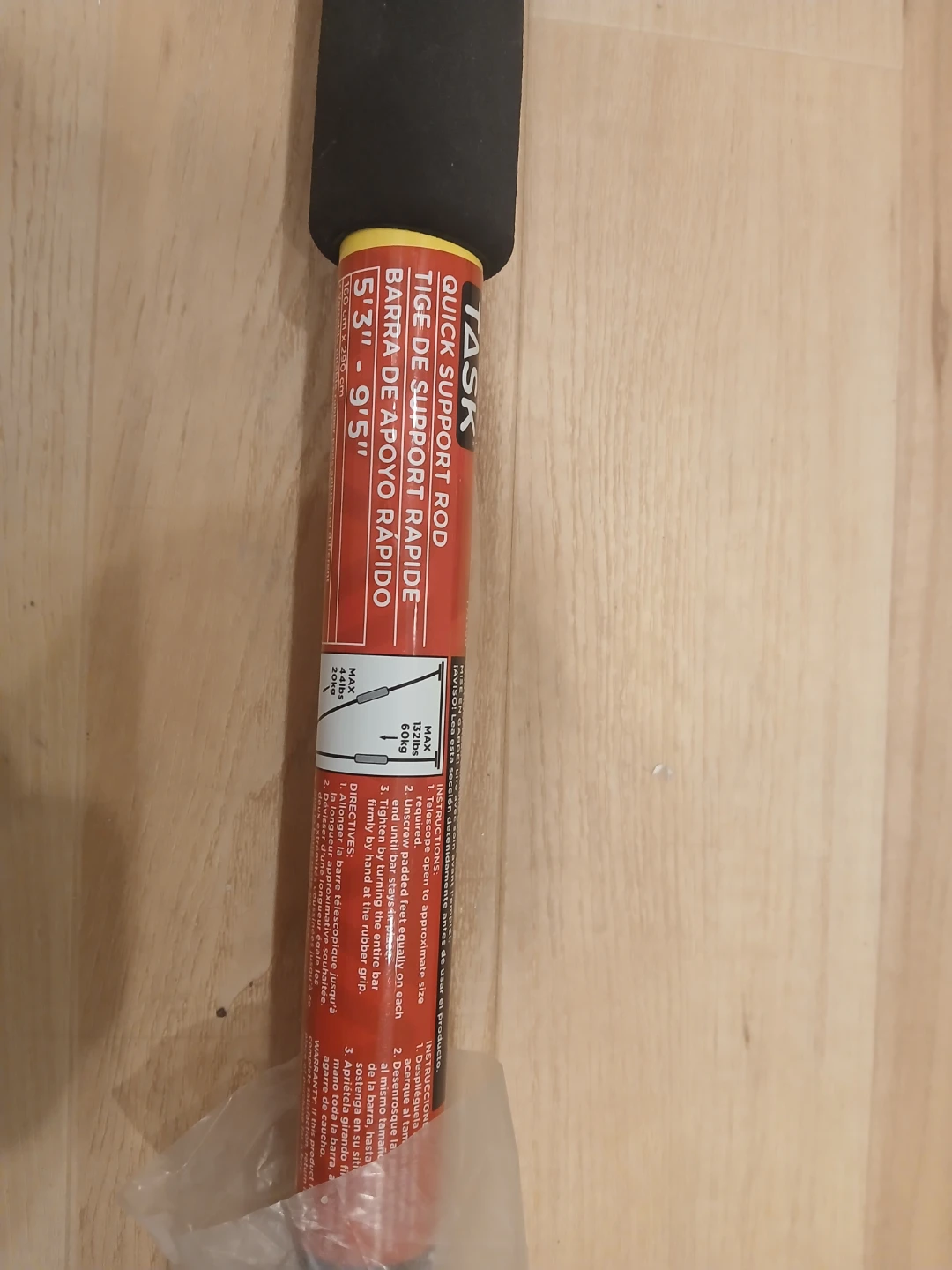 Two Task Quick Support Rods