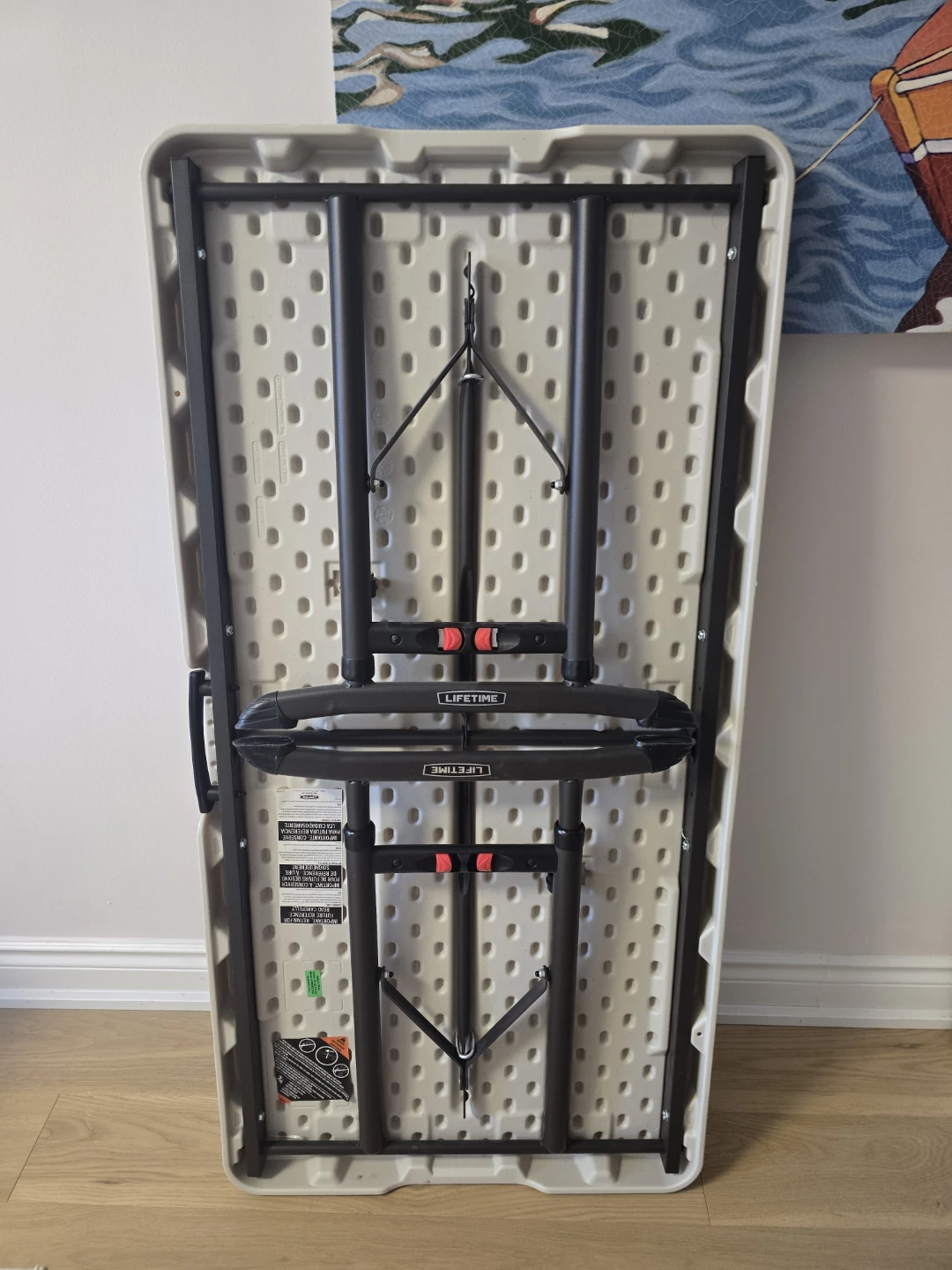 Lifetime 4ft(1.2m) Adjustable Folding Table - photo 2