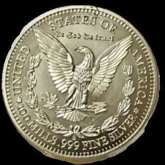 2021 Morgan Silver Dollar Design Commemorative Coin - photo 2
